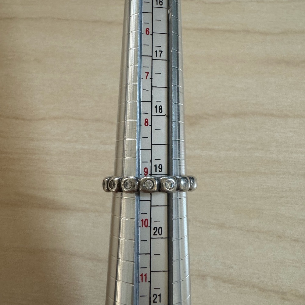 Silver w/Crystals Pandora Ring